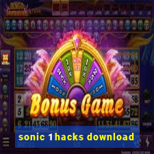 sonic 1 hacks download